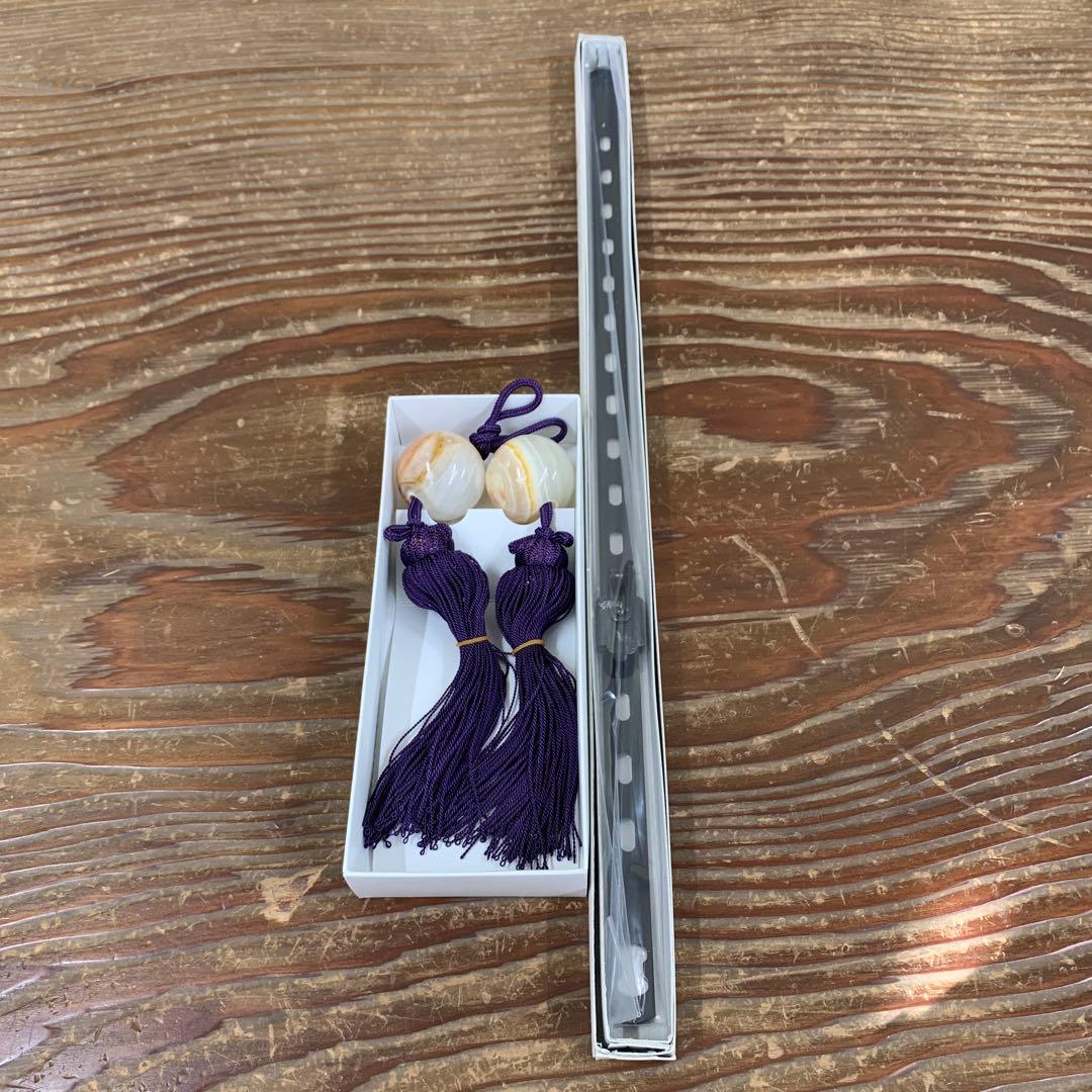 美品 掛け軸 酒井抱一画 西陣紹巴つづれ「立雛」風鎮・自在付き ひな祭り