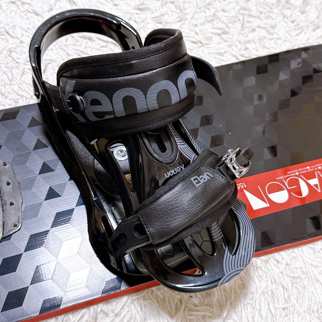 ELAN エラン スノーボード ERAGON 155cm ビンディングセット