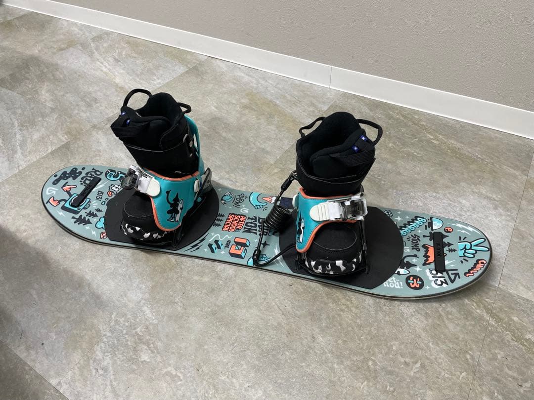 キッズ Burton アフタースクール 80 ボード&バイン、ブーツセット