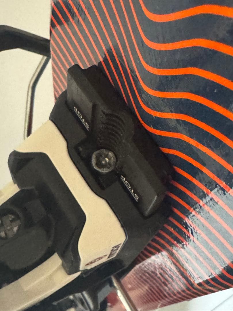 バックカントリースキー板　ビンディングとシールセット