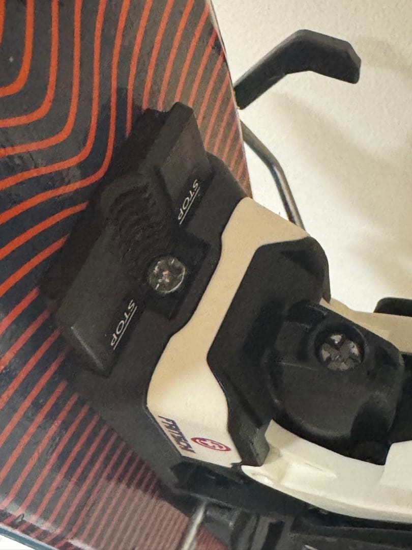 バックカントリースキー板　ビンディングとシールセット