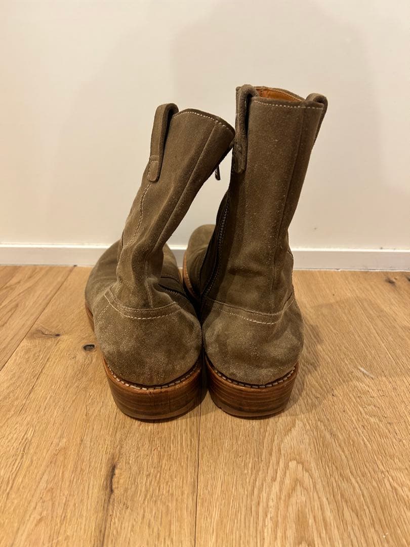 と*ん様 nonnative 24aw WORKER ZIP UP BOOTS