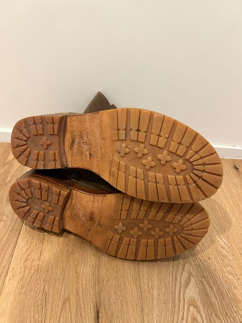 と*ん様 nonnative 24aw WORKER ZIP UP BOOTS