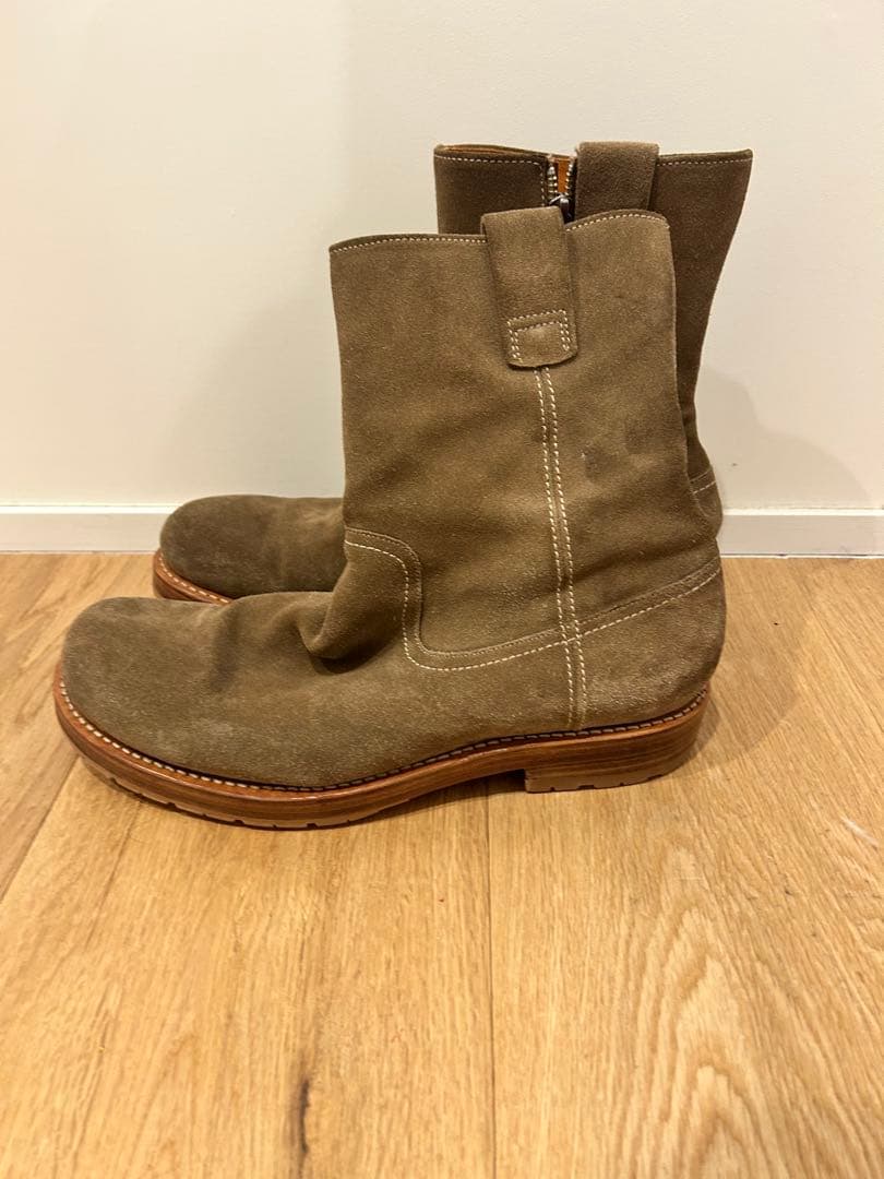 と*ん様 nonnative 24aw WORKER ZIP UP BOOTS