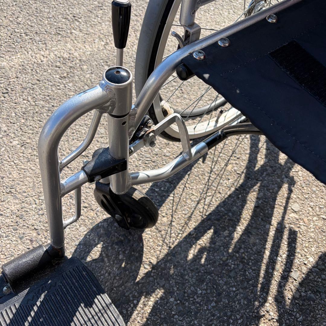 車椅子 【日進医療器 座王シリーズ スタンダード NA-506W】自走式車椅子