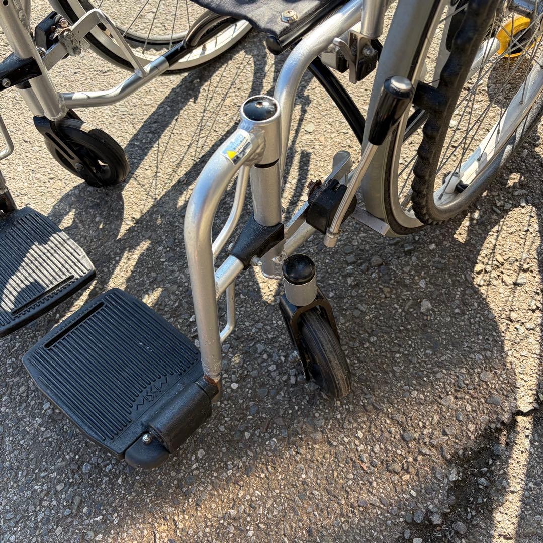 車椅子 【日進医療器 座王シリーズ スタンダード NA-506W】自走式車椅子