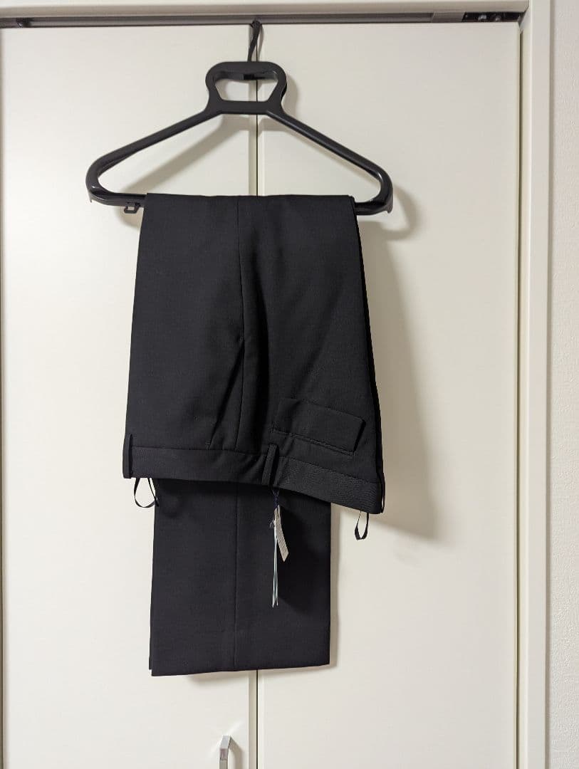 洋服の青山　 AOKI 黒 スーツ ジャケットパンツスーツとスカート　３点セット