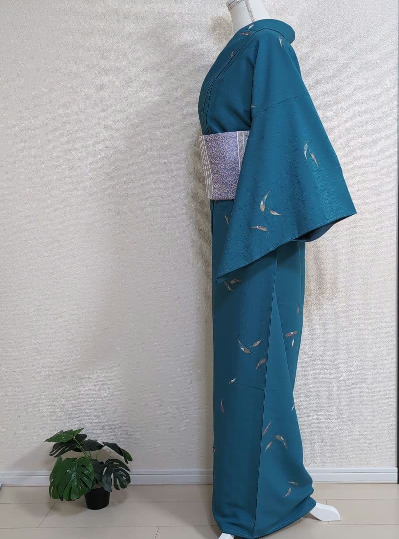 MENSママさま専用【三花】未使用品　さんび　東レシルック　洗える袷　着物