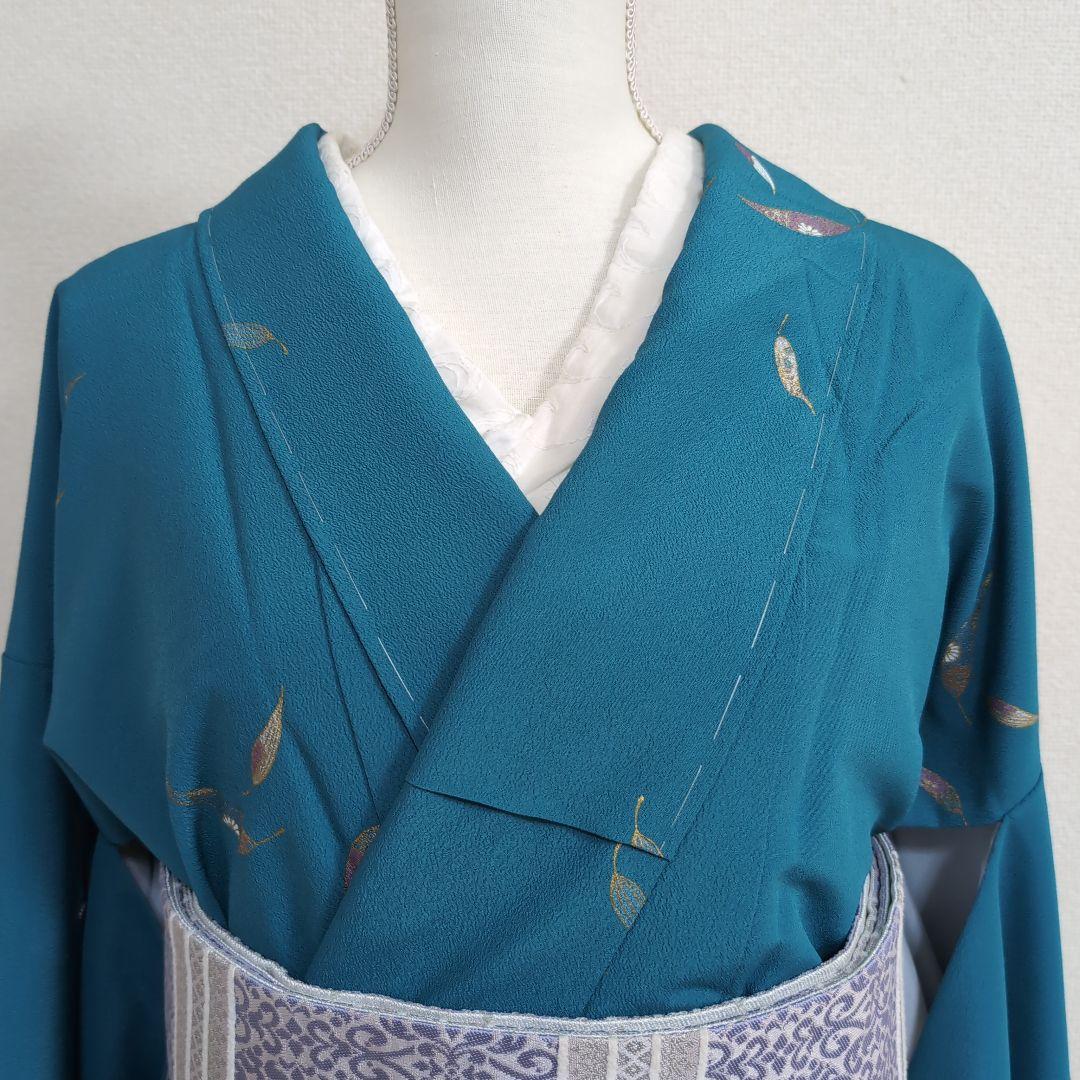 MENSママさま専用【三花】未使用品　さんび　東レシルック　洗える袷　着物