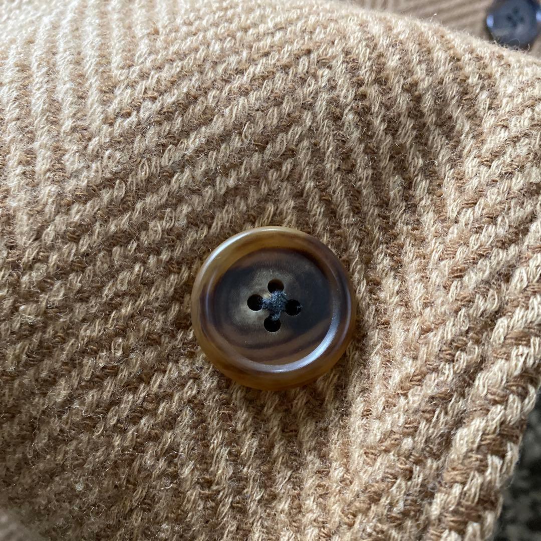 美品Polo by Ralph Lauren メンズ ウールコート ヘリンボーン