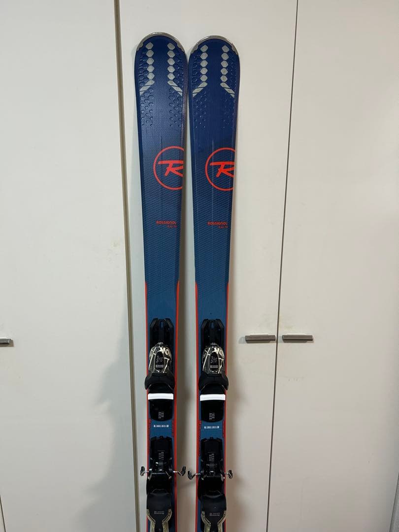 Rossignol スキー板 青色 Lookバインディング付き
