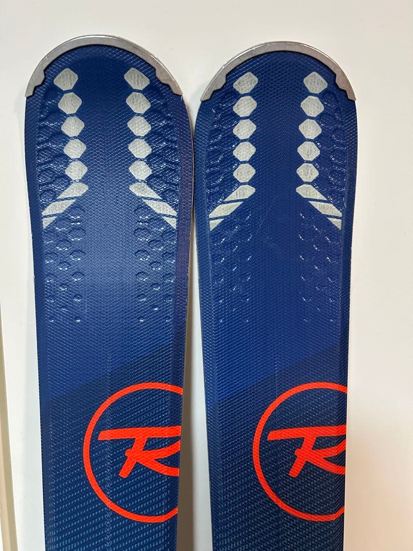 Rossignol スキー板 青色 Lookバインディング付き