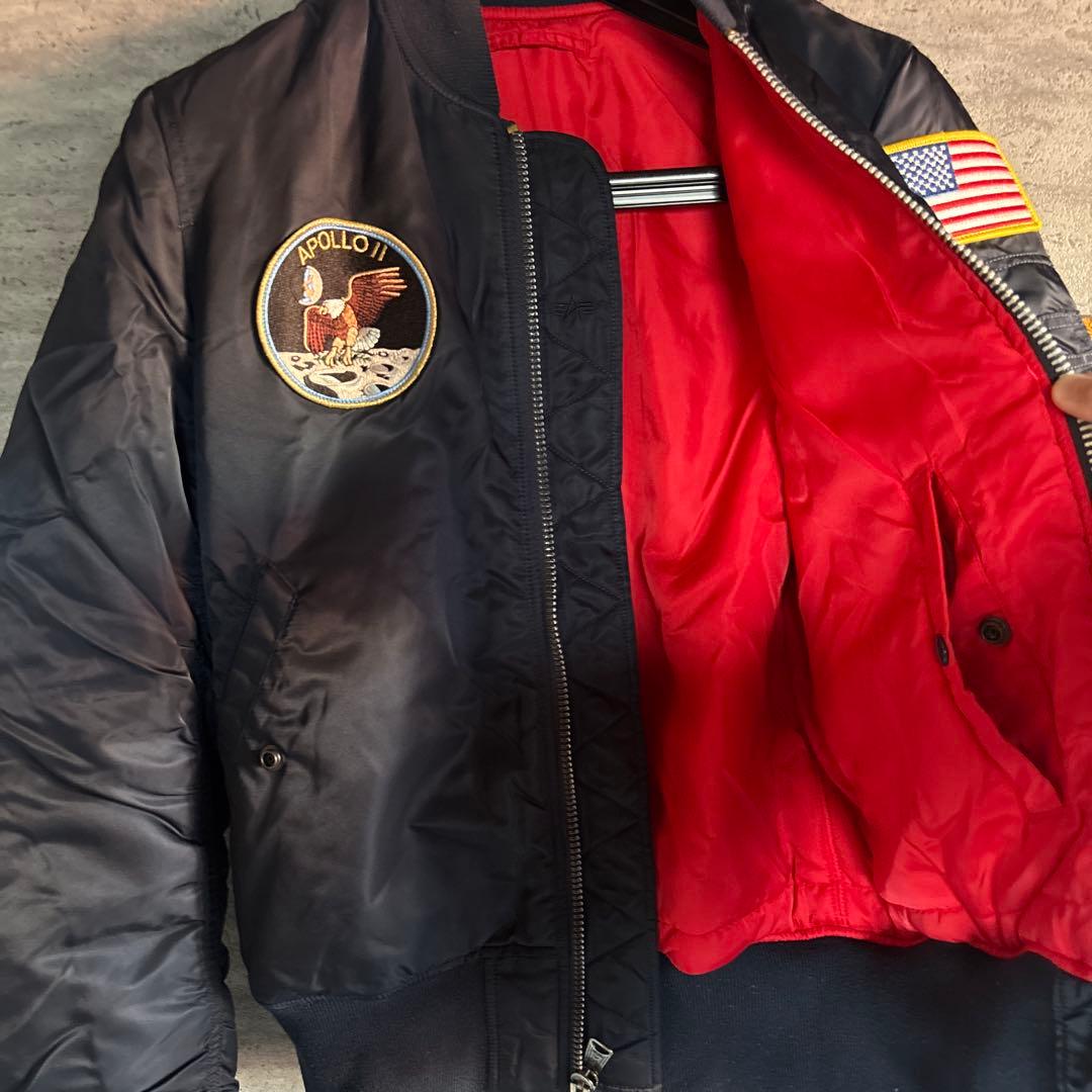NASA MA-1 フライトジャケット アポロ11
