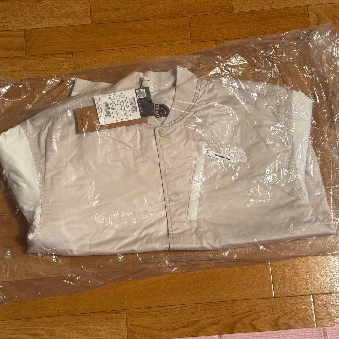 ノースフェイス　ロゴ刺繍 ワッペン スタジャン プレイヤーヴァーシティジャケット