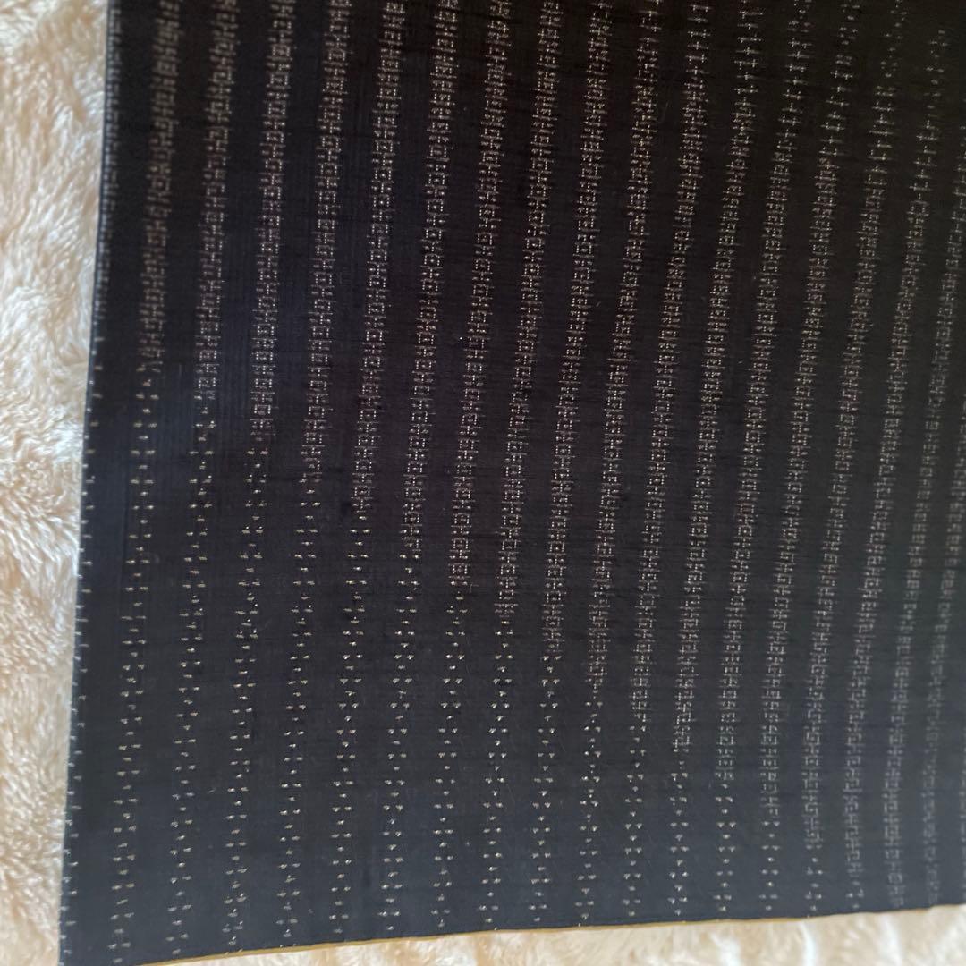 逸品　結城　草木染め奥里紬　訪問着