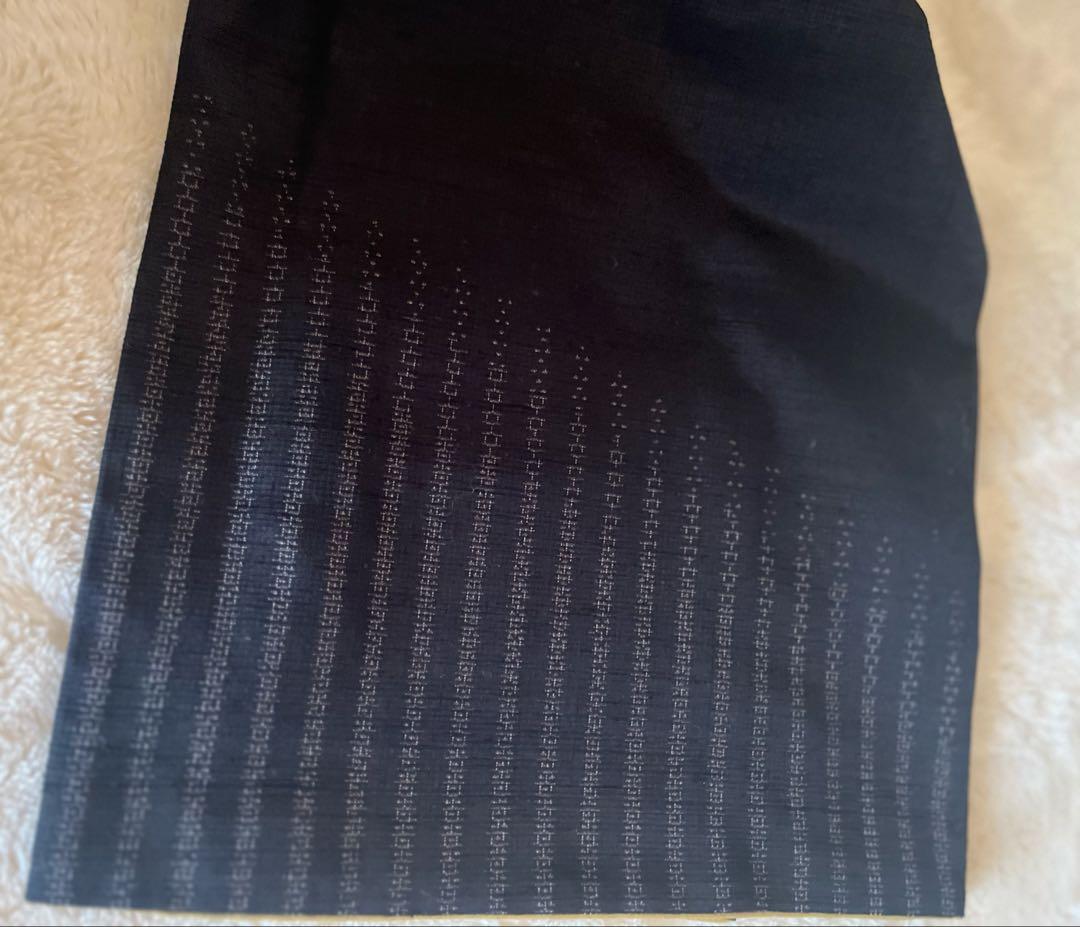 逸品　結城　草木染め奥里紬　訪問着