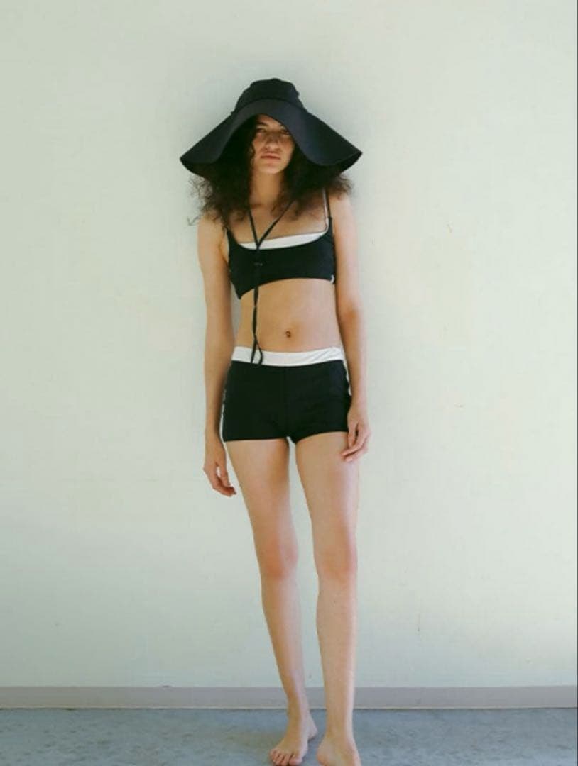 etretokyo トリコットバイカラースイムウェア 水着