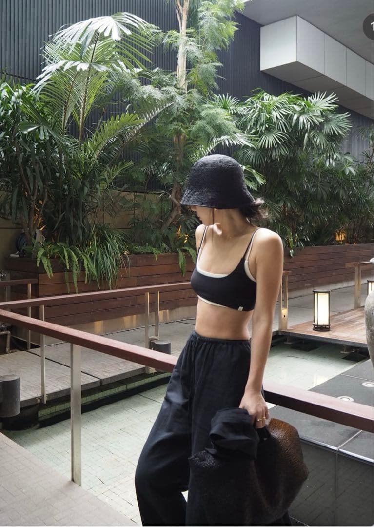 etretokyo トリコットバイカラースイムウェア 水着