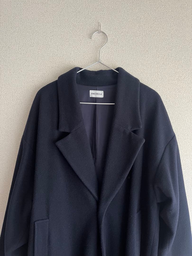 encircle julia コート　ウール　チェスター　大屋夏南