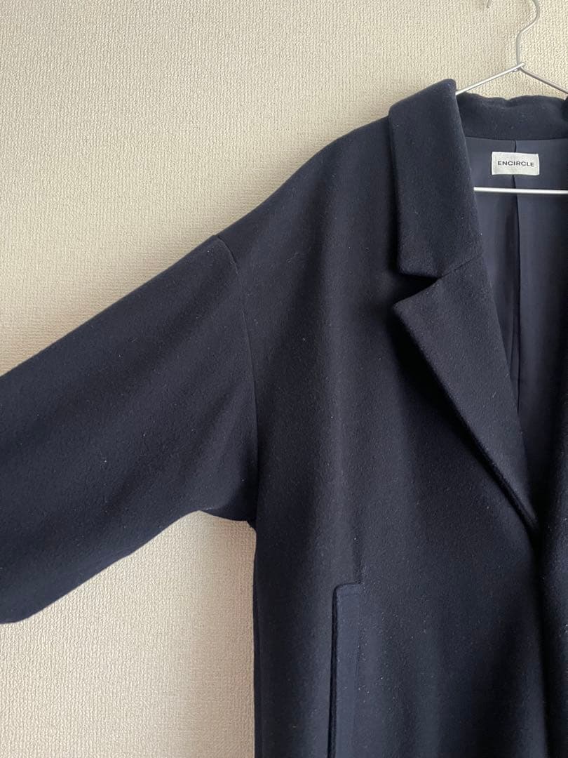 encircle julia コート　ウール　チェスター　大屋夏南