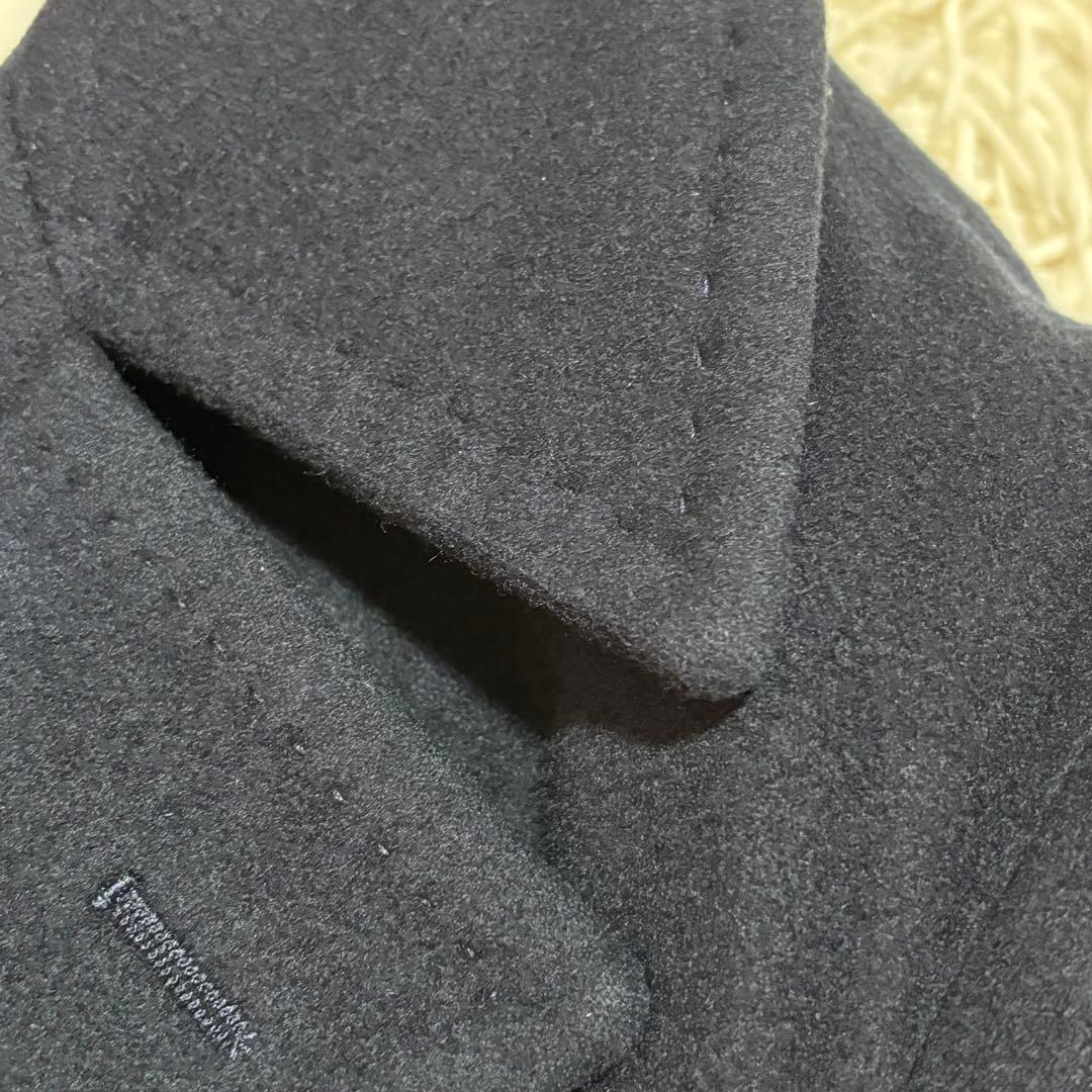 美品 マッキントッシュフィロソフィー ポロコート メルトンウール チェスター