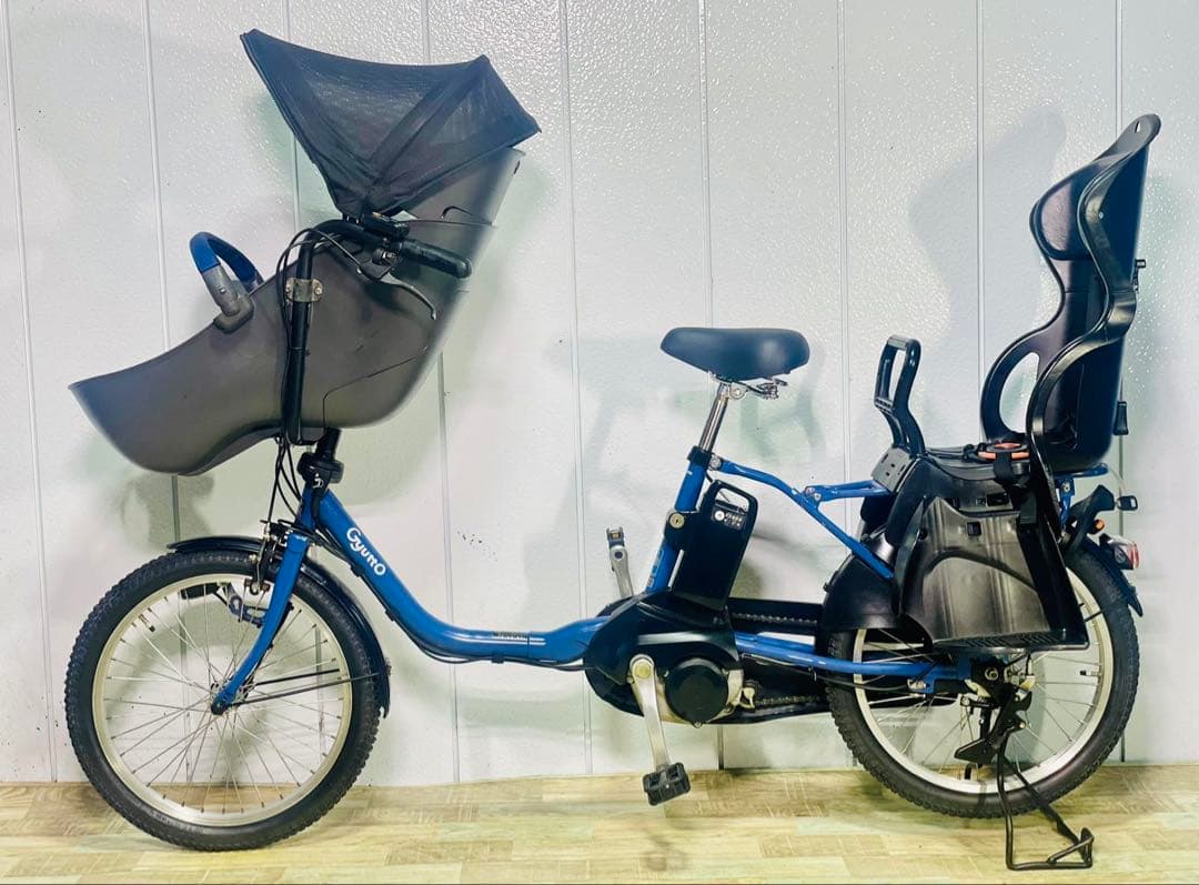 ★3153パナソニック16アンペア 20インチ子供乗せ電動アシスト自転車