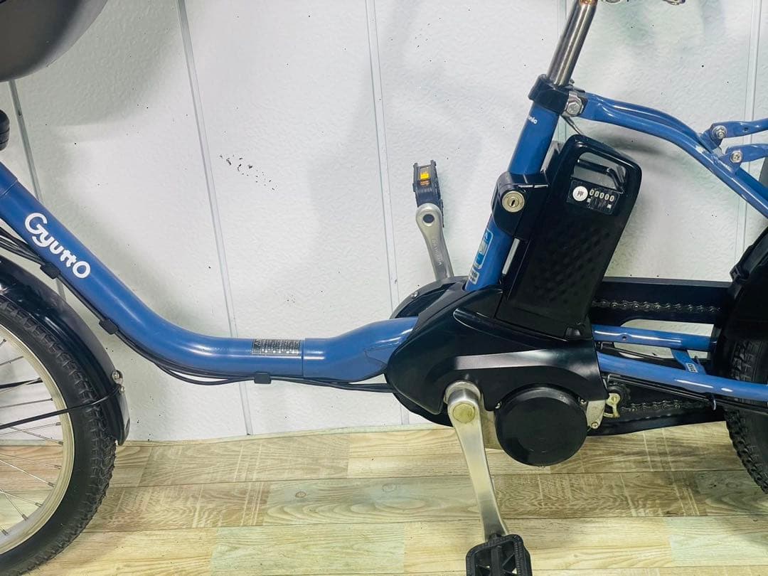 ★3153パナソニック16アンペア 20インチ子供乗せ電動アシスト自転車