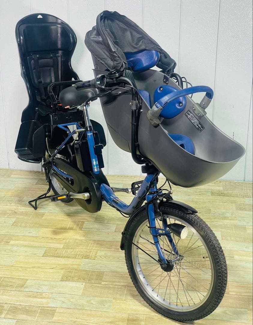 ★3153パナソニック16アンペア 20インチ子供乗せ電動アシスト自転車