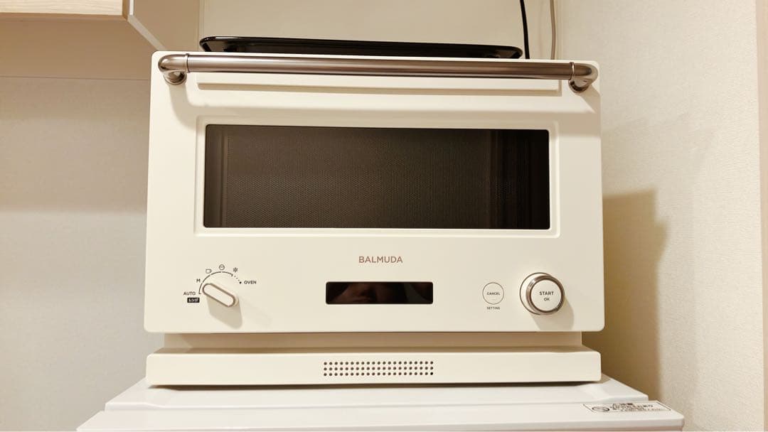 美品 バルミューダオーブンレンジK09A-WH 2023年製 即日発送 匿名配送