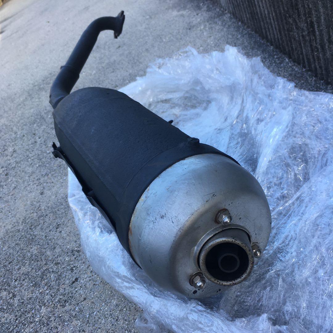 BW's100 マフラー　純正？　グランドアクシス