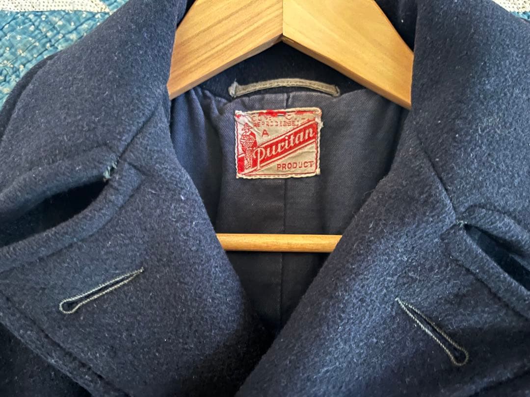 三*葉様 オリジナル〜40'sビンテージPURITANチンストPコート⭐︎後付け