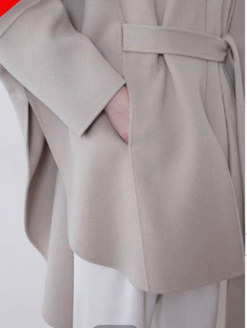 LE PHIL ソフトウールリバーポンチョ レディース