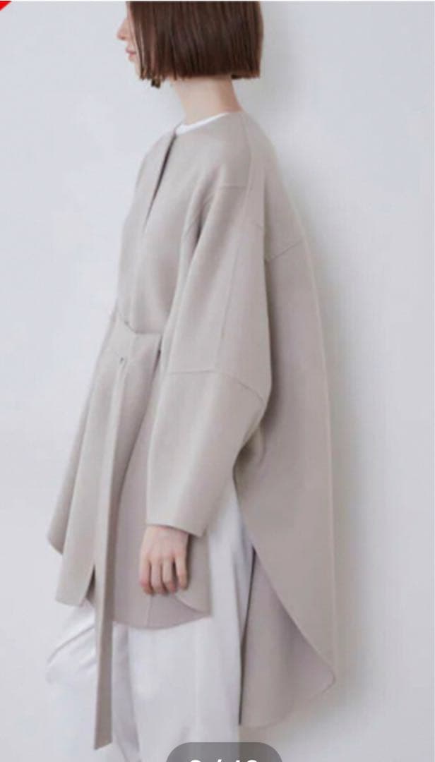 LE PHIL ソフトウールリバーポンチョ レディース