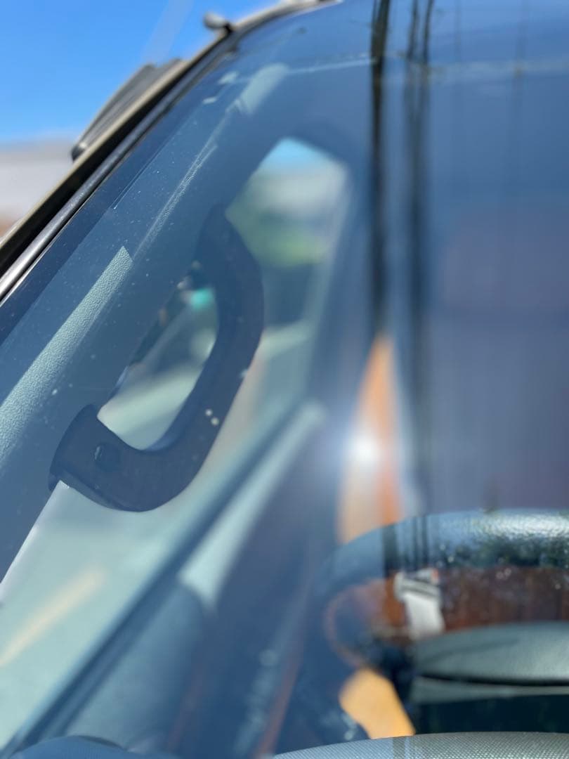 ハイエース用ウォールナットアシストグリップ　　Ａピラー助手席天井3点セット