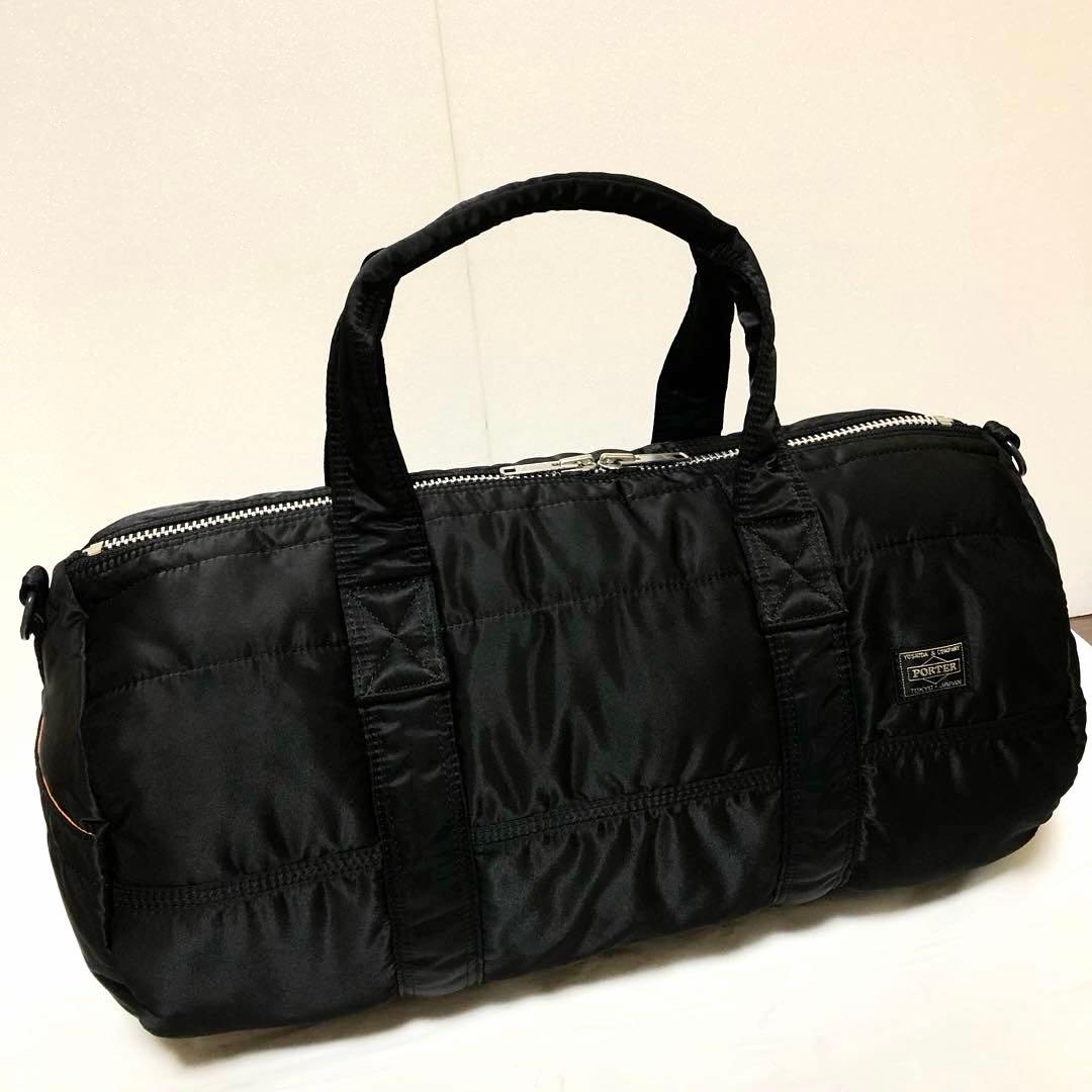 超美品✨廃盤 ポーター タンカー ボストンバッグ2way ブラック 吉田カバン