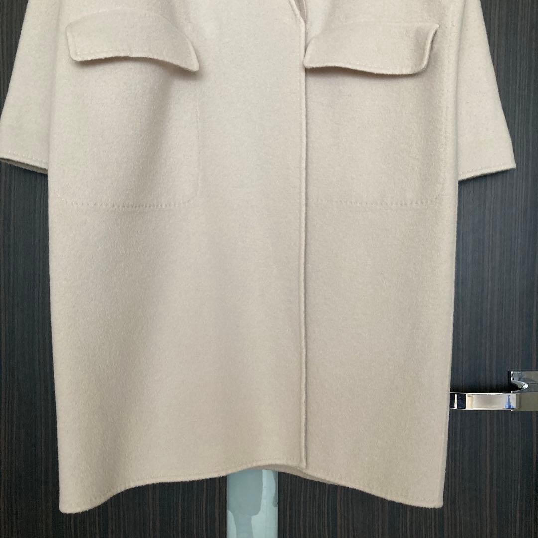 IENA ダブルフェイスリバーシブルチェスターコート　36