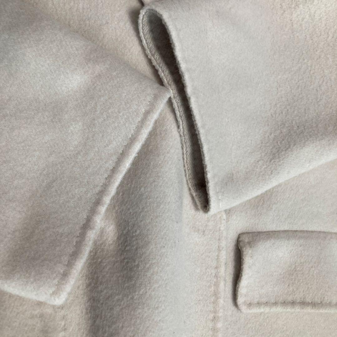 IENA ダブルフェイスリバーシブルチェスターコート　36