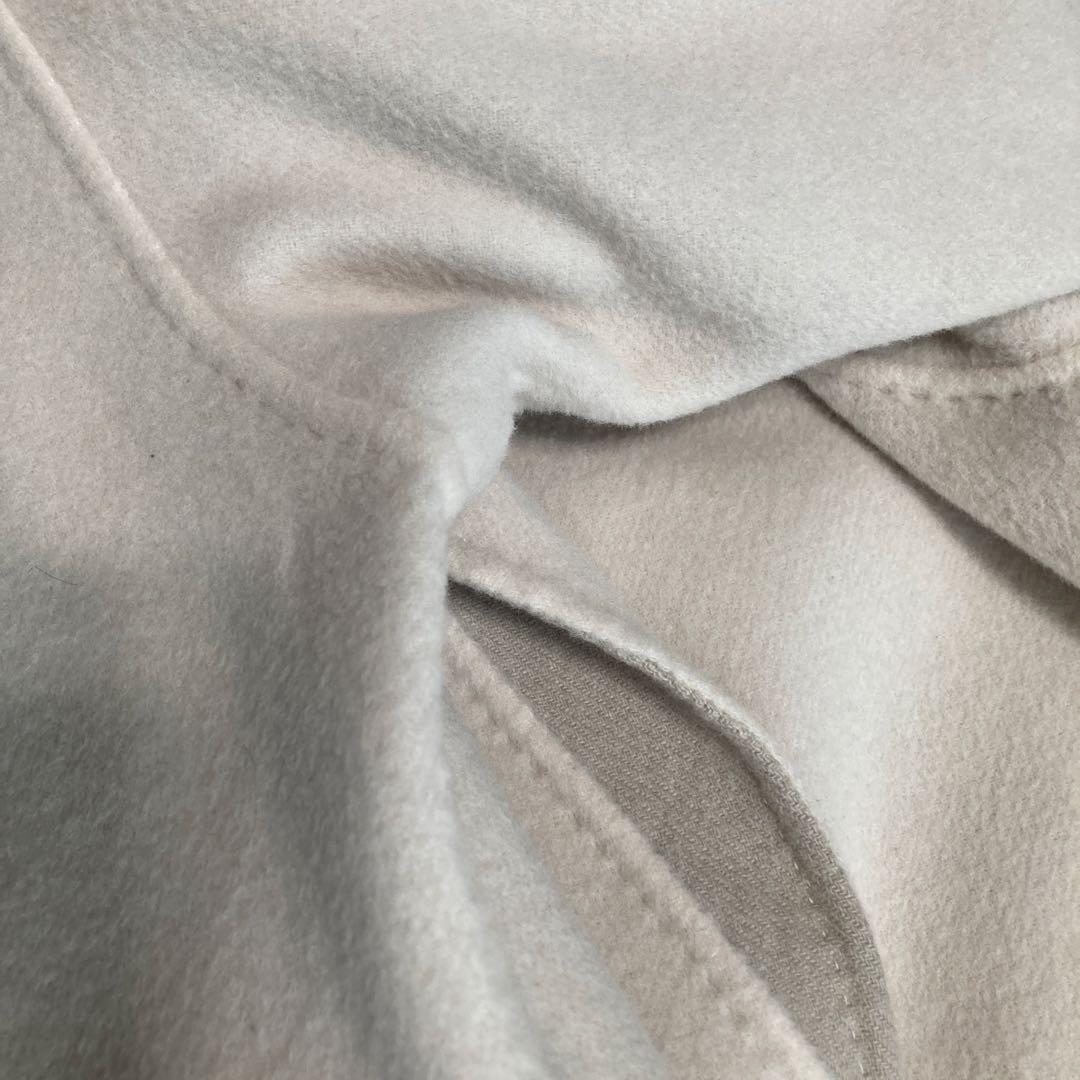 IENA ダブルフェイスリバーシブルチェスターコート　36