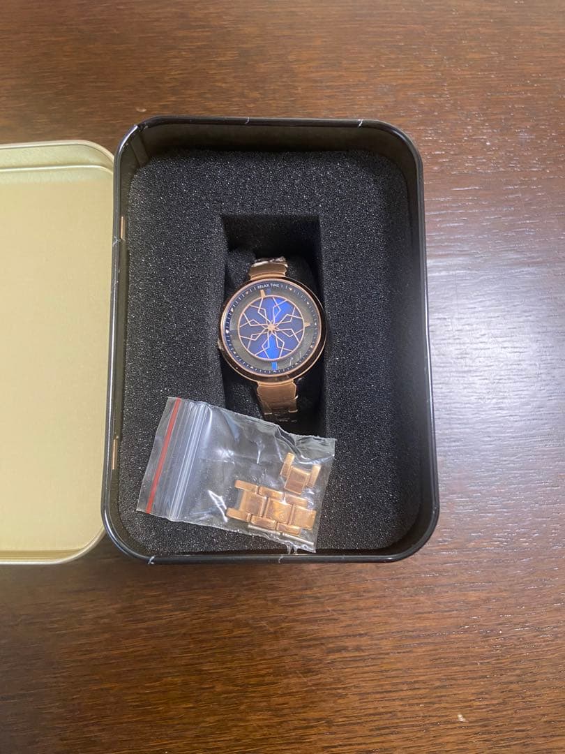 RELAX TIME bloom RT-63-6 腕時計 青 ブルー