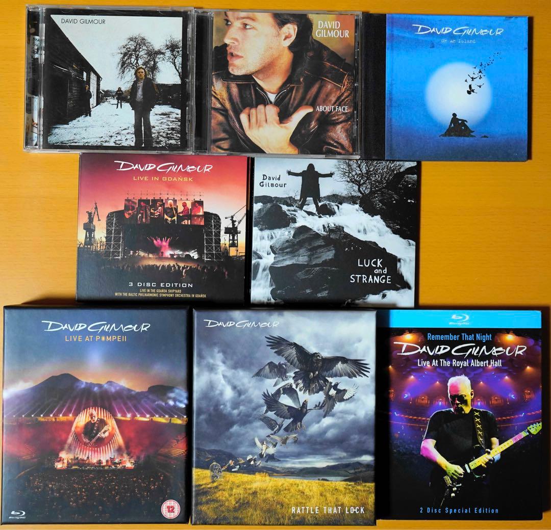 David Gilmour ソロCD まとめ
