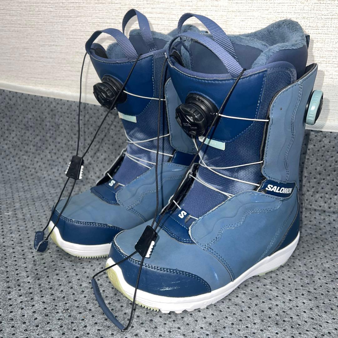 7-8回使用 24.5cm SALOMON IVY SJ BOA スノボブーツ