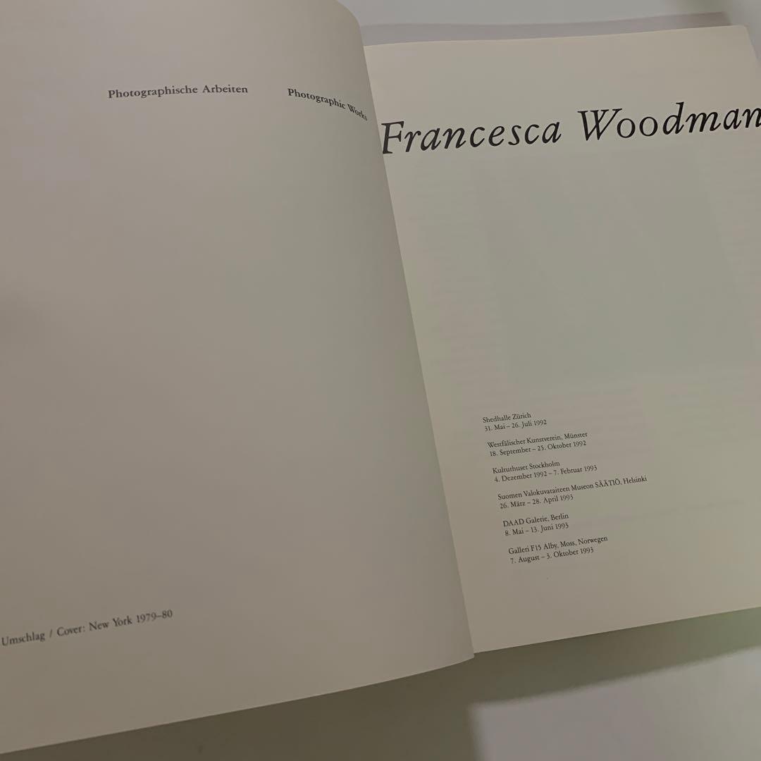 洋書 Francesca Woodman