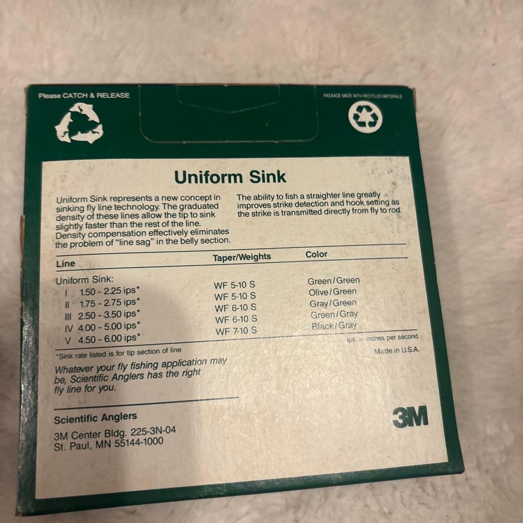 釣り仕掛け・仕掛け用品 Scientific Anglers Uniform SinkII WF-9-S