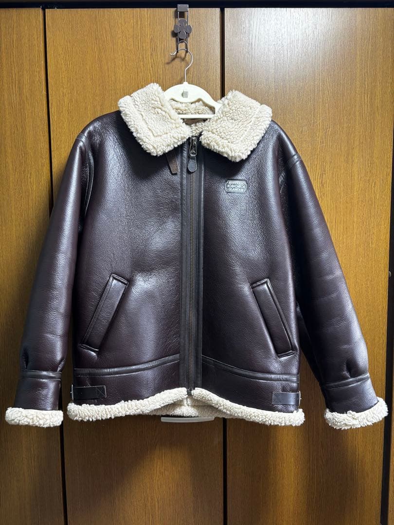 HYSTERIC GLAMOUR MEN B-3 フライトジャケット　ブラウン