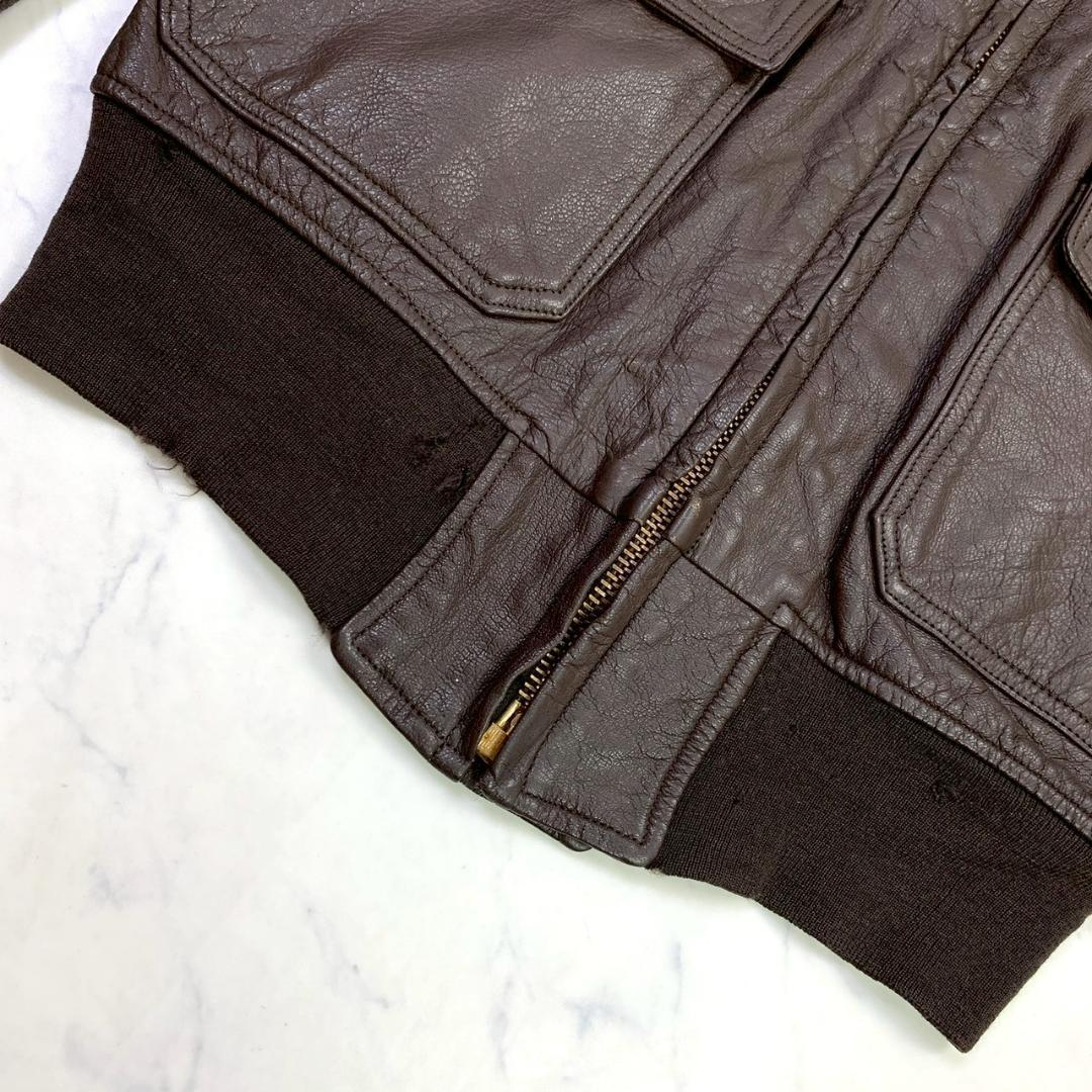 60s米軍実物★ G-1 レザージャケット ラルフエドワーズ社製 40　D526