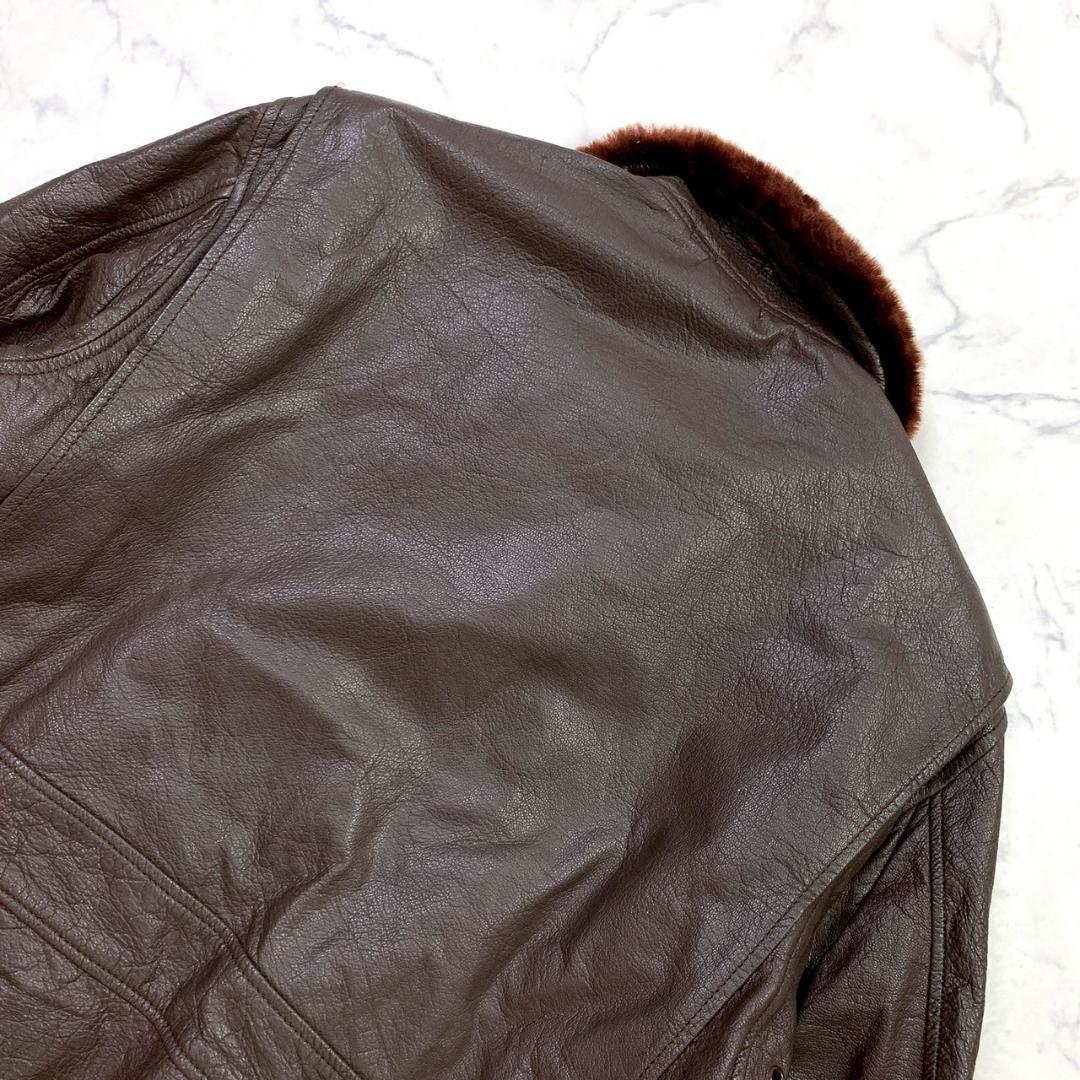 60s米軍実物★ G-1 レザージャケット ラルフエドワーズ社製 40　D526