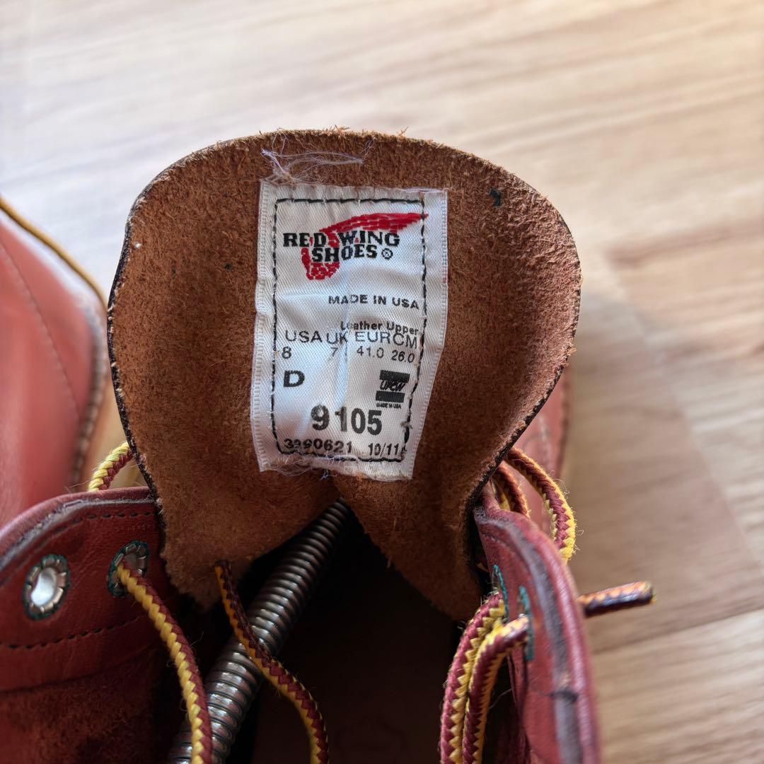 REDWING レッドウイング 9105 赤茶