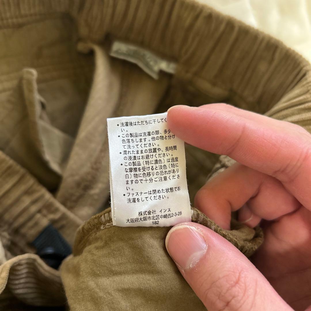 GRAMICCI/グラミチ/GMP-18F679 コーデュロイパンツ