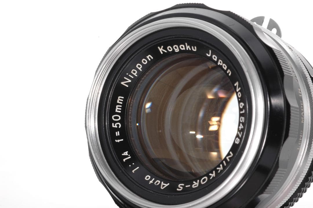 極美品☆保証Nikon NIKKOR-S Auto 50mm f/1.4 レンズ