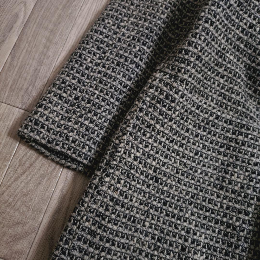 美品 Giorgio Armani イタリア製 チェスターコート ツイード